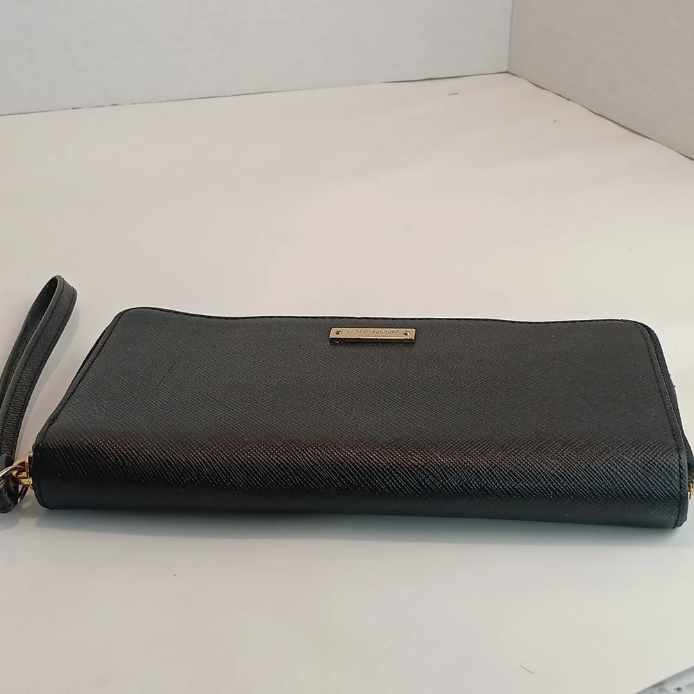 Kate Spade Womens Newbury Lane Black Wallet / Wristlet